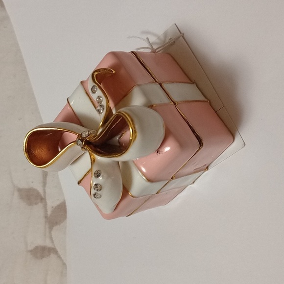 Hobby Lobby Accents Package With White Bow Trinket Box Nwt Poshmark